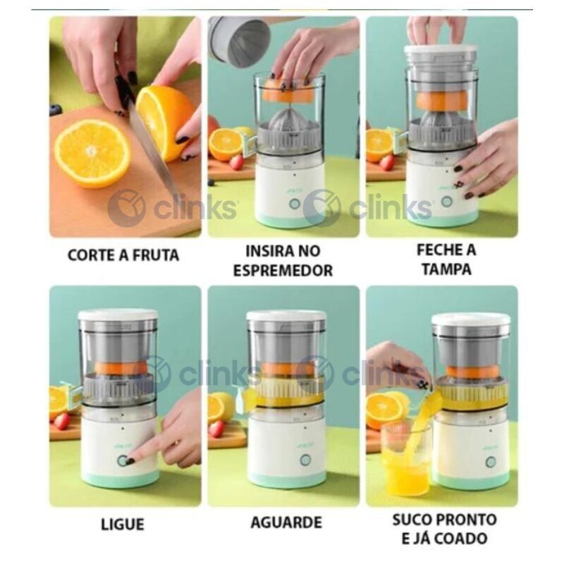 Máquina Espremedora de Citrinos automática Mini Juicer 2