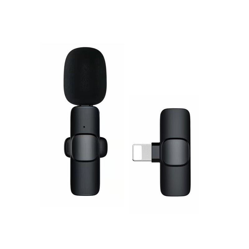 Microfone de lapela sem fios K8 TypeC e Lightning