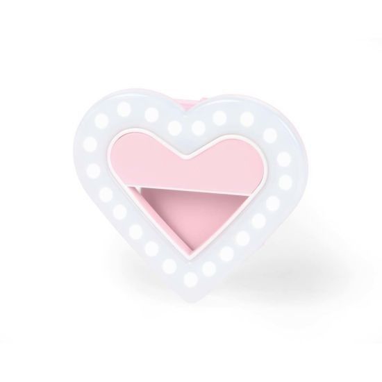 Mini Ring Light de Telemóvel Heart