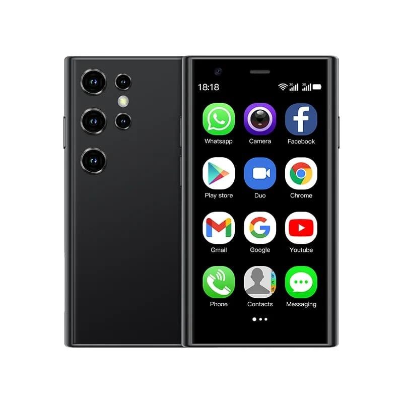 Mini Telemóvel Android S23 Pro Preto