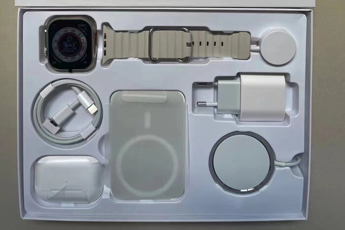 Pack Smartwatch x8 Unique Combo Prata