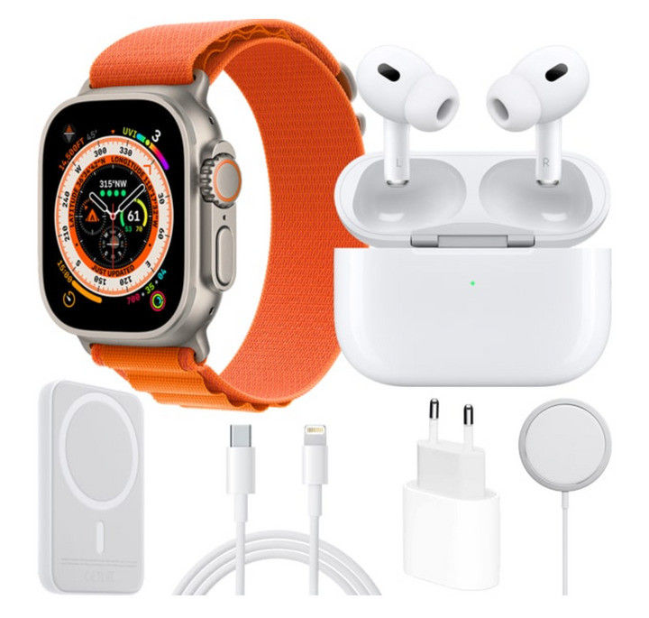 Pack Smartwatch x8 Unique Combo Laranja