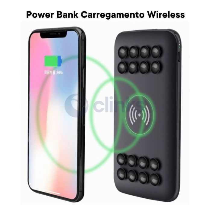 Power Bank Wireless 10000mAh