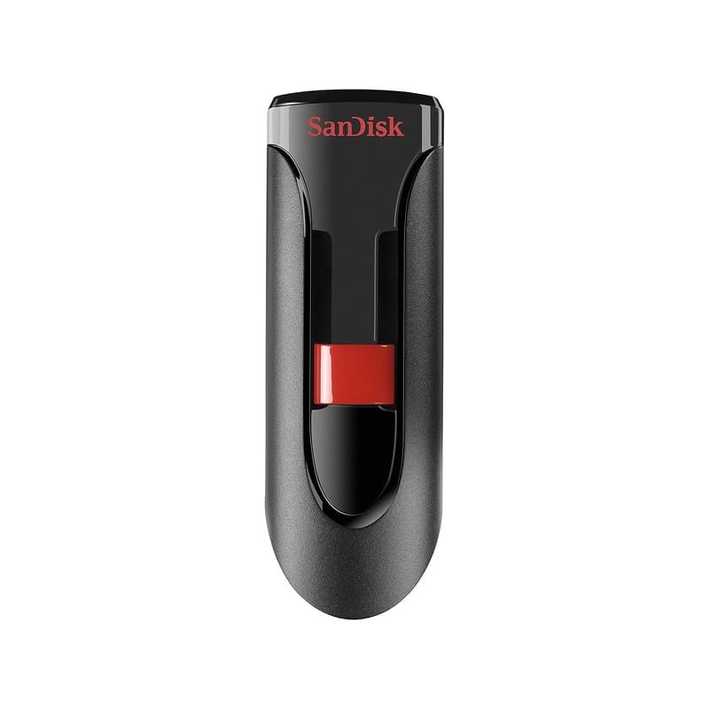 SanDisk Cruzer Glide 64GB USB 2.0 Preto/Vermelho - Unidade Flash USB 2