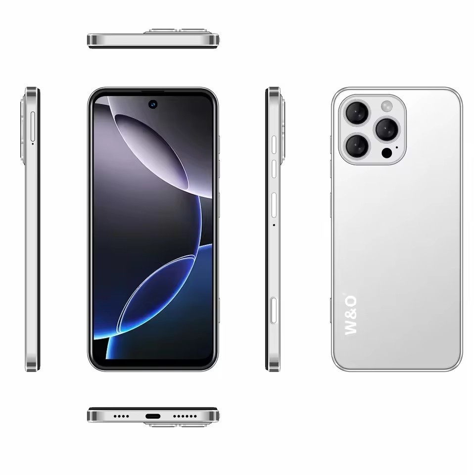 Smartphones W&O X16 8GB/128GB Prata 0