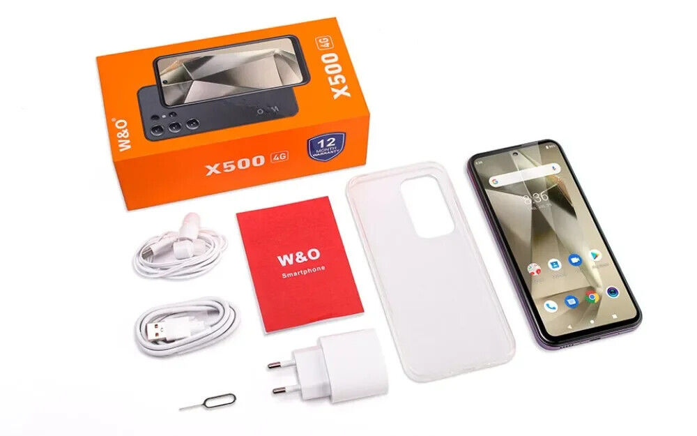 Smartphone W&O X500 4G/64GB Lilás 7