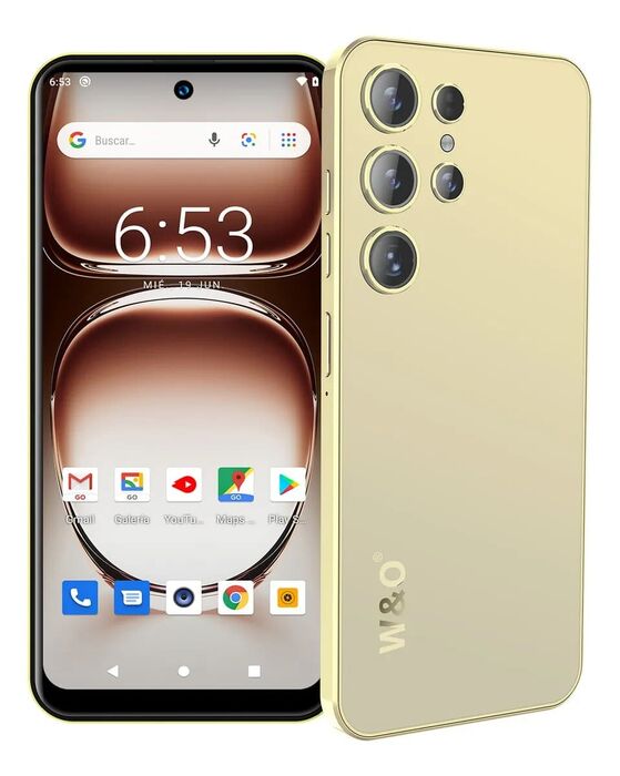 Smartphone W&O X18 8G/128GB Dourado