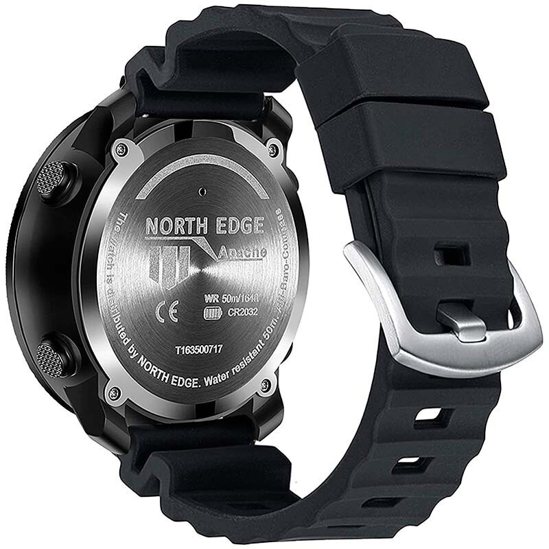 SmartWatch North Edge Apache com Pulseira de Silicone 1