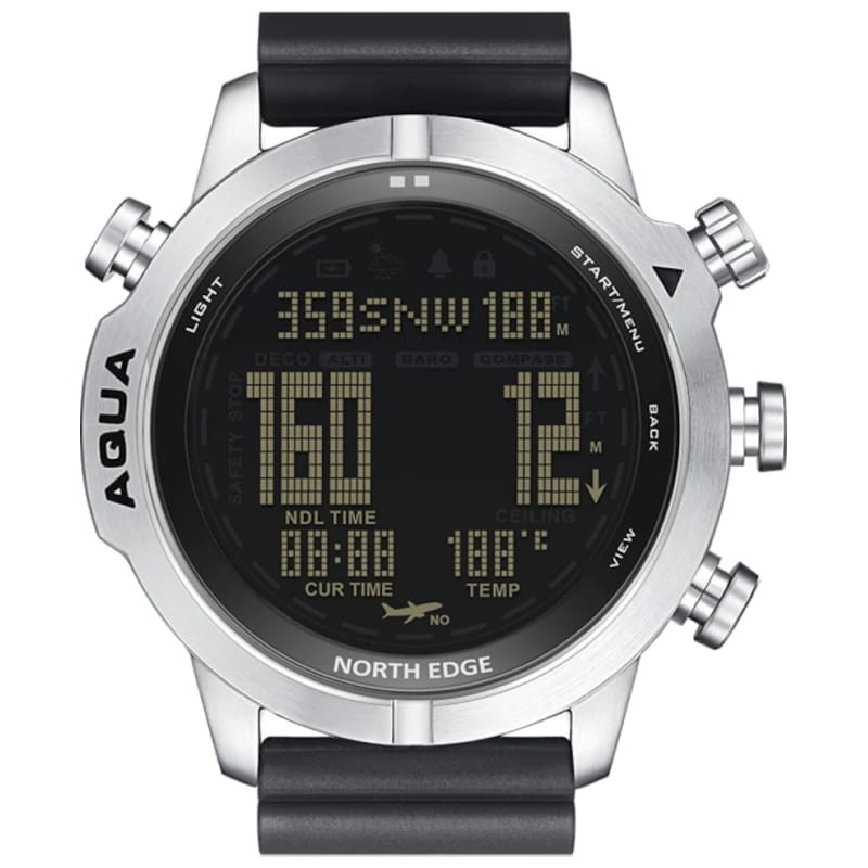 SmartWatch North Edge Aqua Preto 2
