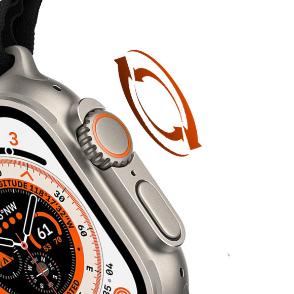 Smartwatch Z69 Ultra Preto com 2 Braceletes 9