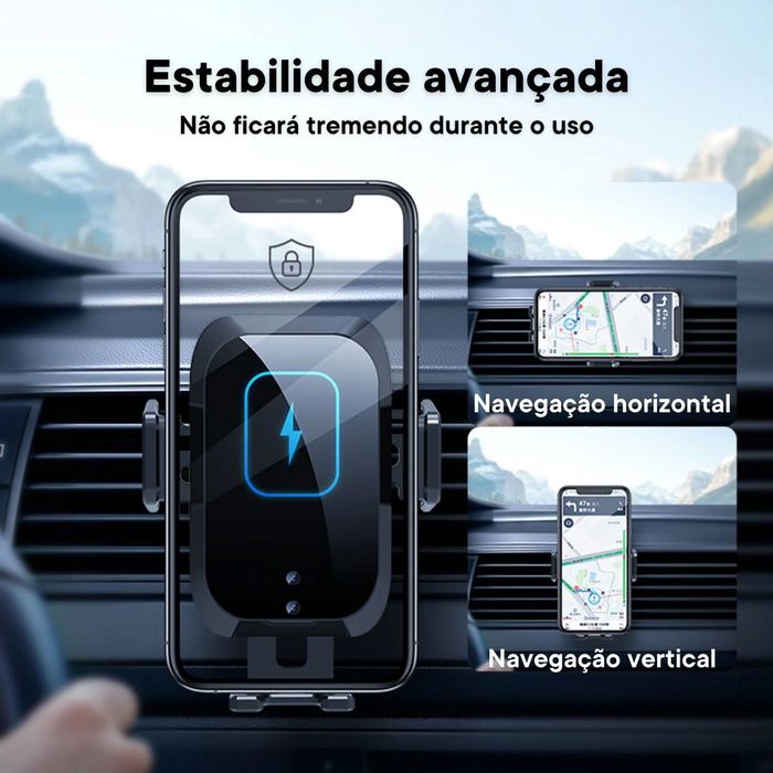 Suporte de Telemóvel para Carro com carregamento X11