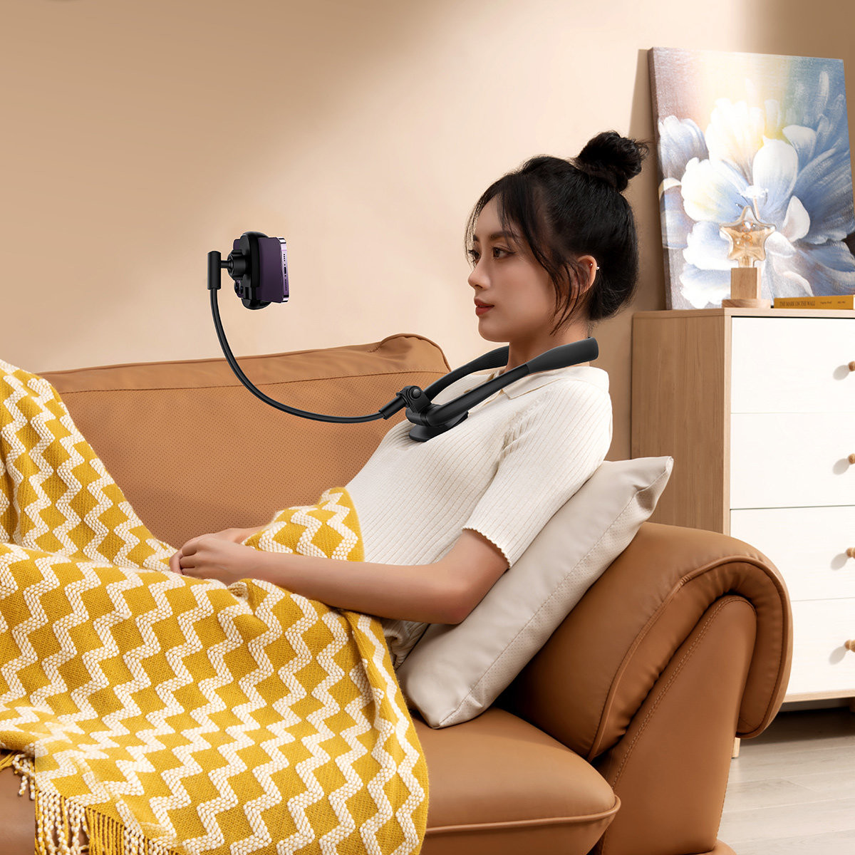 Suporte Universal Telémovel Flexível ConfortJoy BASEUS 5