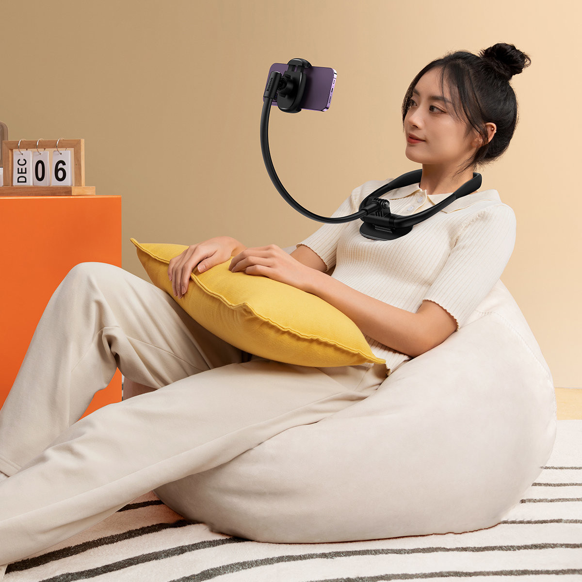 Suporte Universal Telémovel Flexível ConfortJoy BASEUS 6