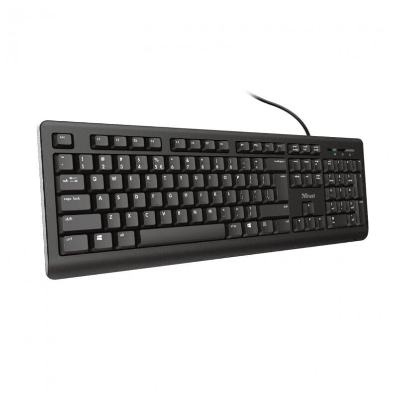 Teclado de Membrana Português Trust Primo USB