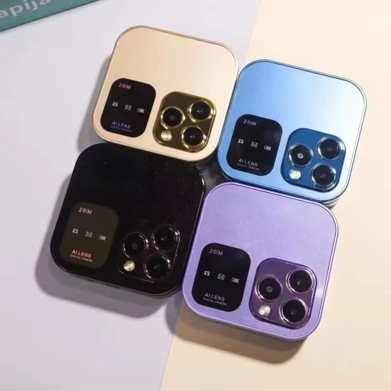 Telemóvel Dobrável Dual Sim Preto 1