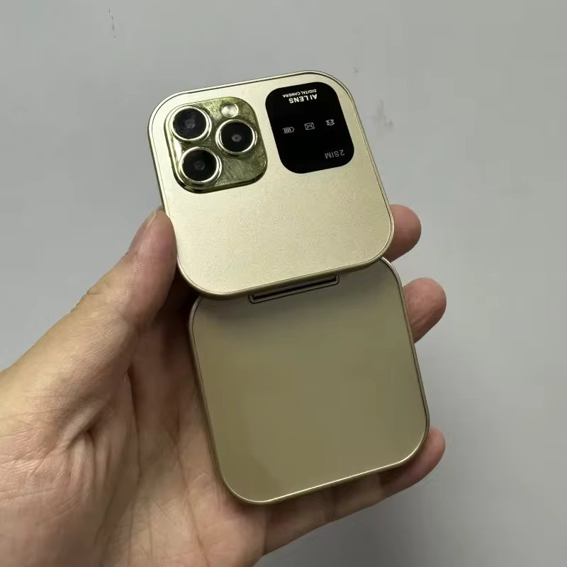 Telemóvel Dobrável Dual Sim Preto 4