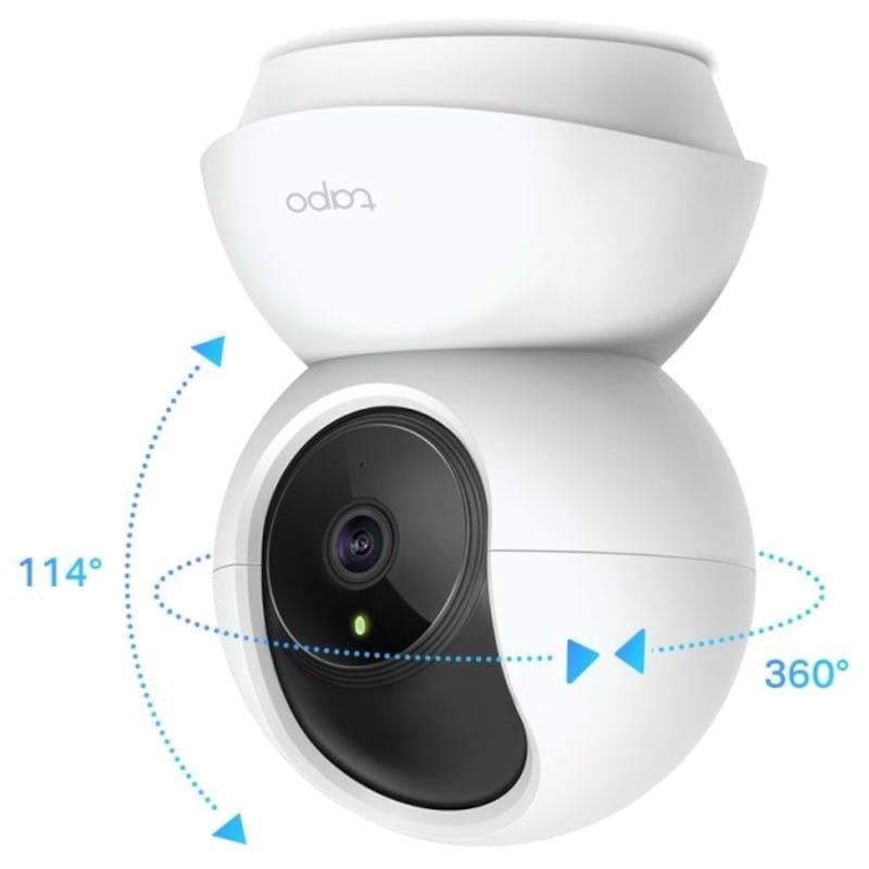 TP-Link TC70 1080px PTZ Alarme Som Bidirecional Branco - Câmera de Segurança IP