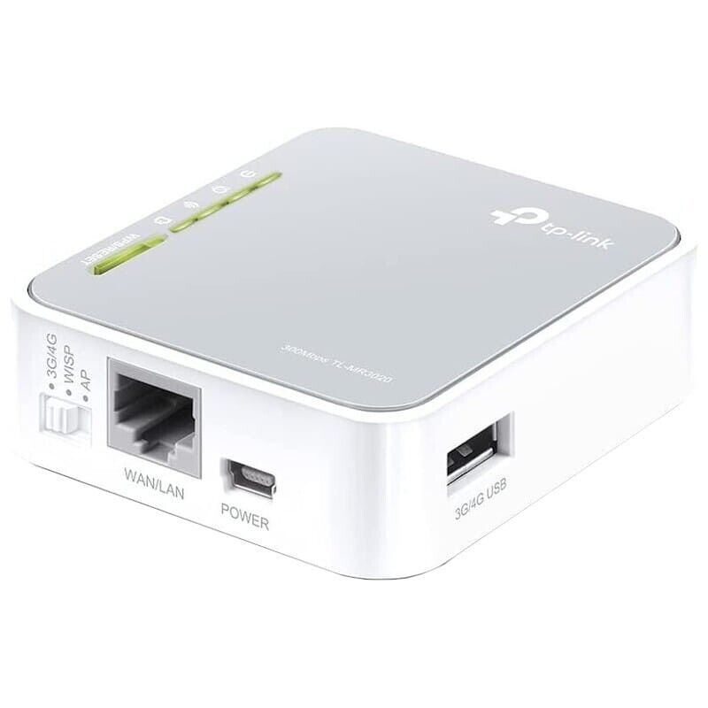 TP-Link TL-MR3020 N 3G / 4G Portable Wireless Router