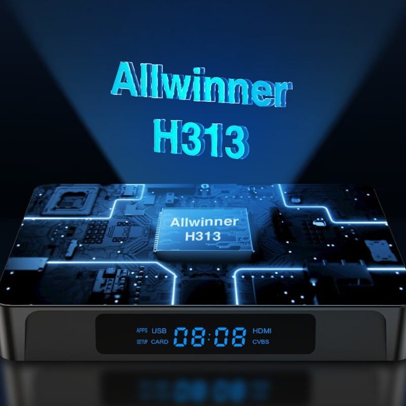 X96Q PRO H313 1 GB/8GB Android 10 - Android TV 4
