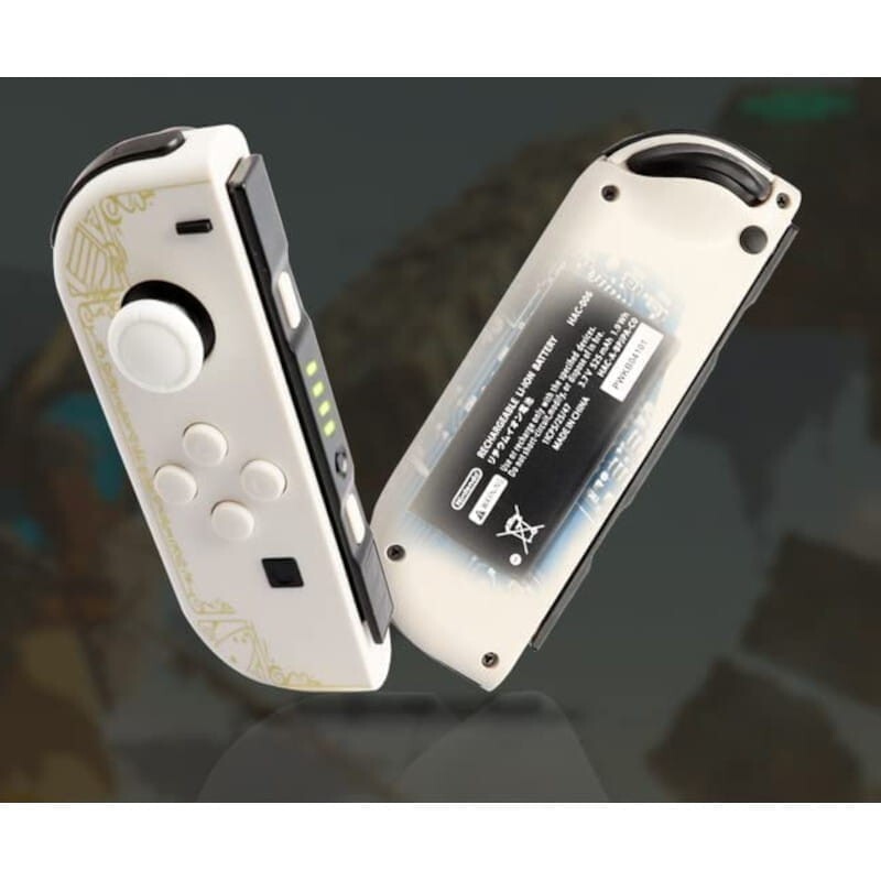 Comando Joy-Con Set Esquerda/Direita Nintendo Switch Compatível Tears 2 Branco 1
