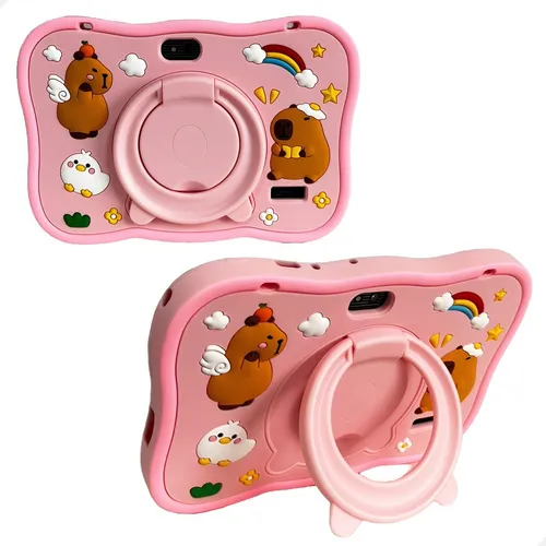 Tablet Infantil 7' Capivara Rosa 