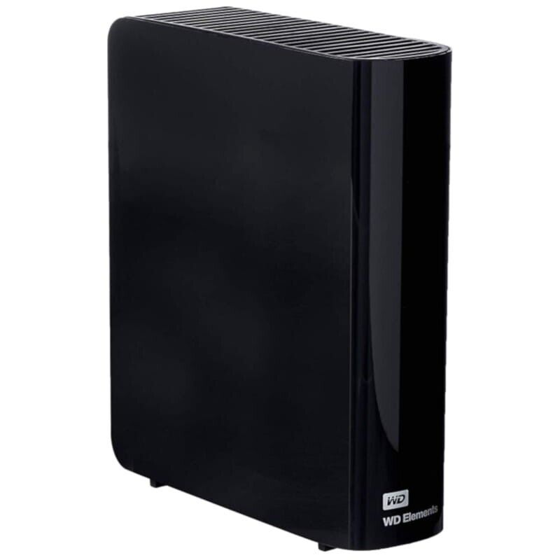 Disco rígido externo 8TB WD Elements 3.5 USB 3.0 Preto