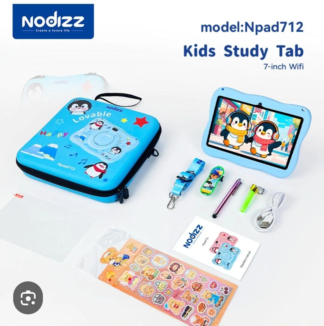 Tablet Infantil Pinguim Npad 712 Rosa
