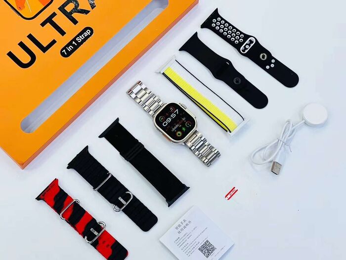 Smartwatch Ultra 7 em 1 Preto