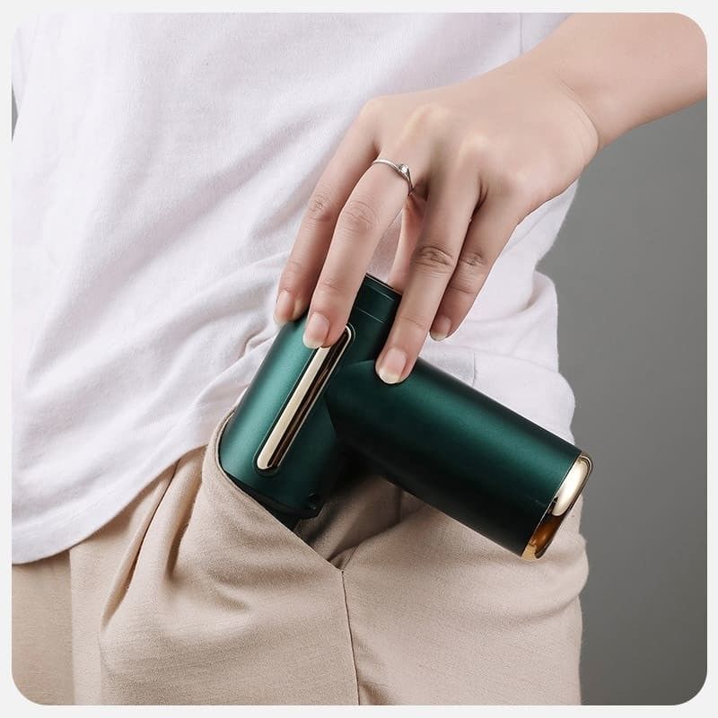 Mini Pistola de Massagem Fascial Preto