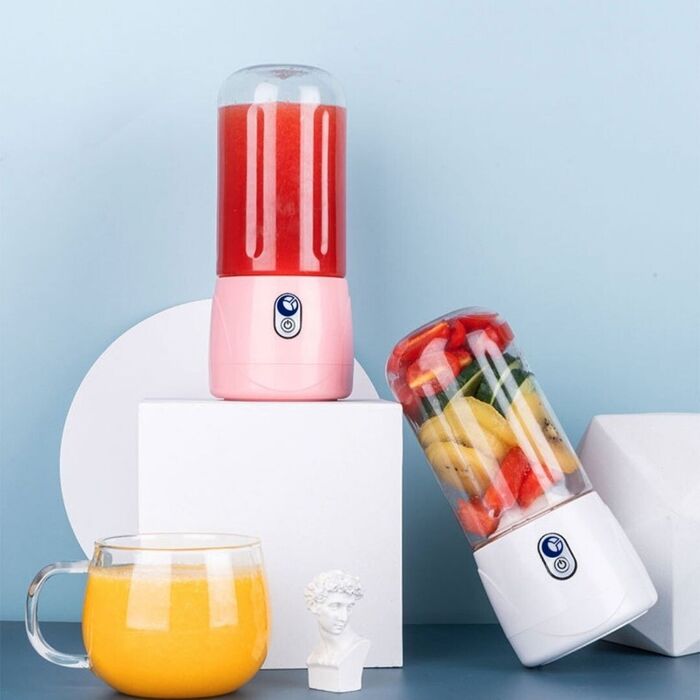  Mini Liquidificadora Portátil Maxi Professional Gold Rosa