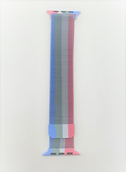 Bracelete Milanesa Metal Apple Watch 42/44/45mm Quatro Cores