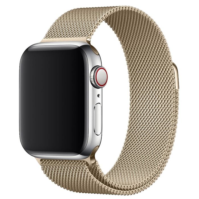 Bracelete Milanesa Metal Apple Watch 42/44/45mm Bronze