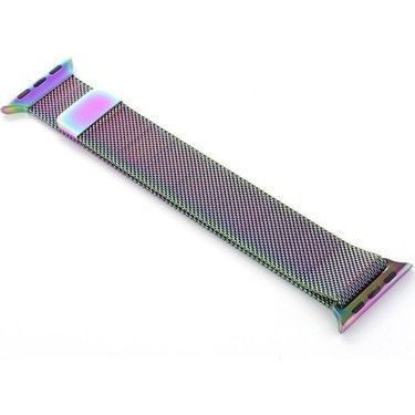 Bracelete Milanesa Metal Apple Watch 42/44/45mm Colorida