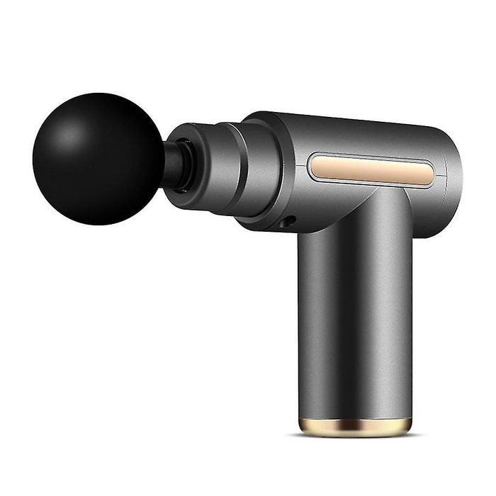 Mini Pistola de Massagem Fascial Cinza