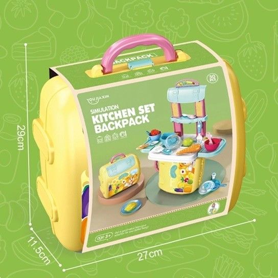 Mochila Kit de Cozinha para Criança