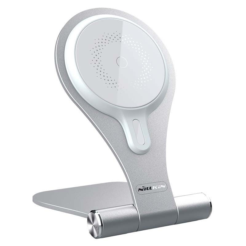 Nillkin Suporte de Carregamento MagStand Wireless Magsafe Prateado 0