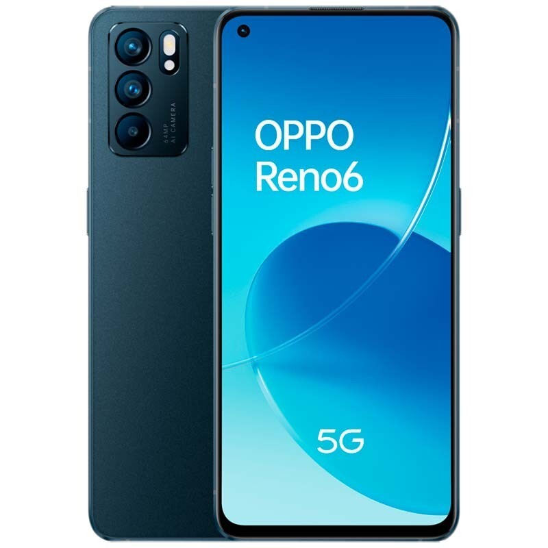Comprar - OPPO Reno6 5G 8GB/128GB Preto - Telemóvel - Clinks