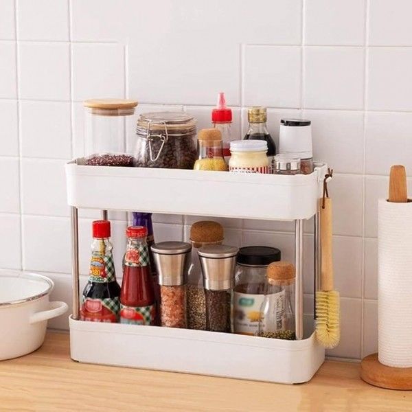 Organizador de Cozinha de Duas Prateleiras
