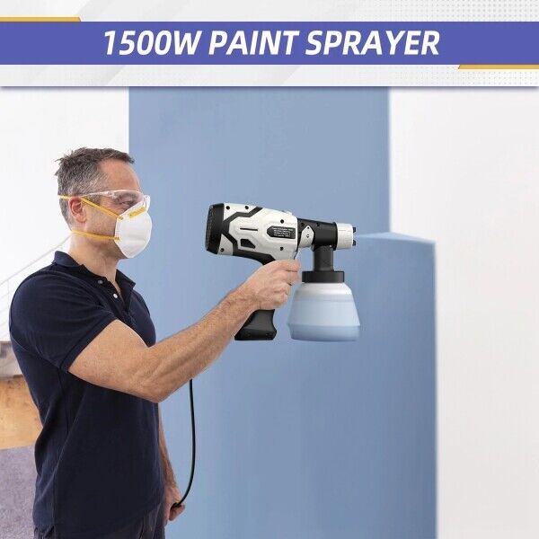 Pistola Pulverizadora Elétrica para Pintura – 1000 ml