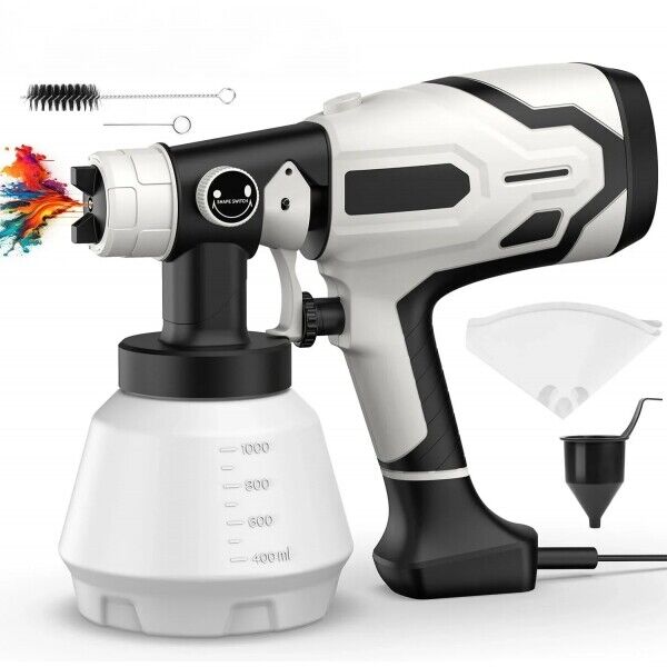 Pistola Pulverizadora Elétrica para Pintura – 1000 ml
