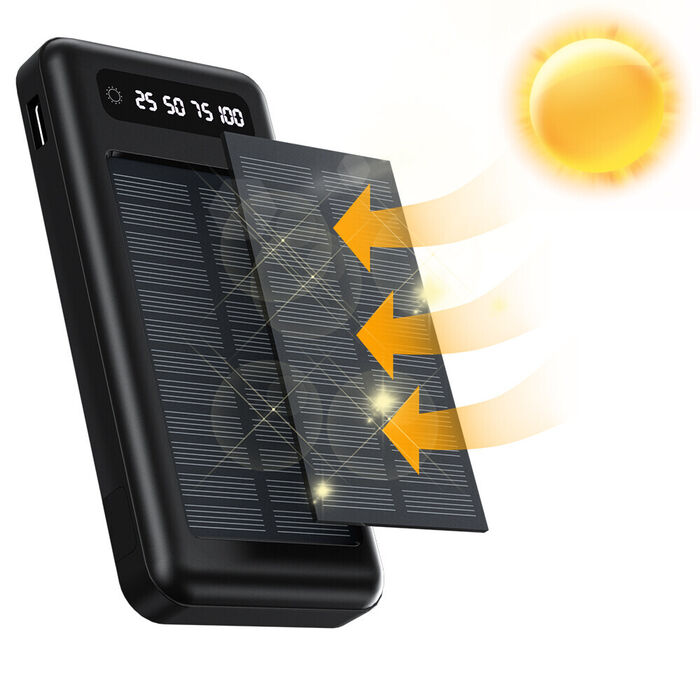 Powerbank Solar 4 em 1 10000mAh 
