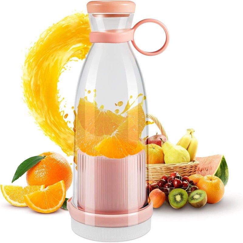 Garrafa Liquidificadora Portátil Fresh Rosa
