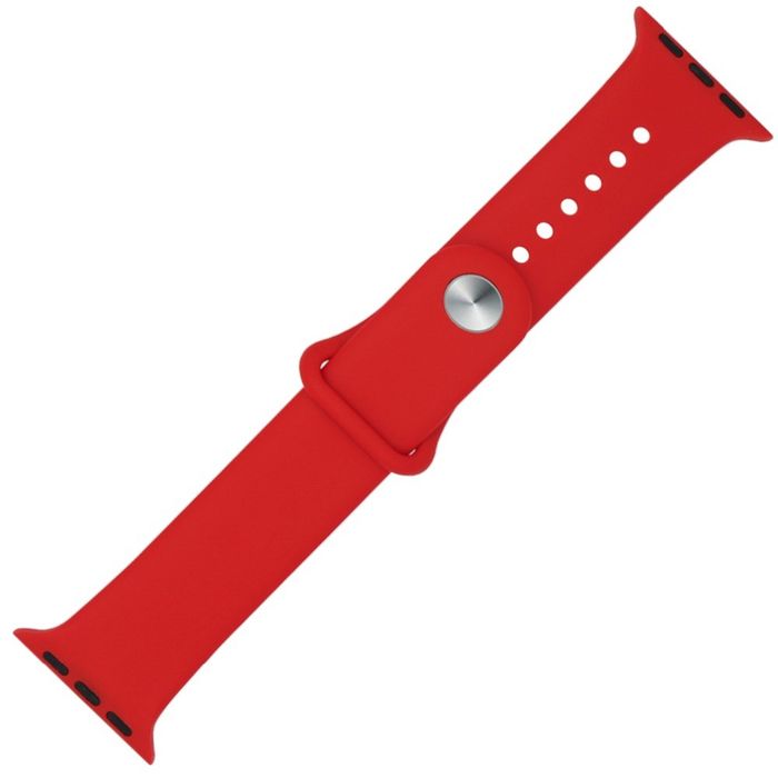 Bracelete Silicone Apple Watch 38/40mm Vermelho
