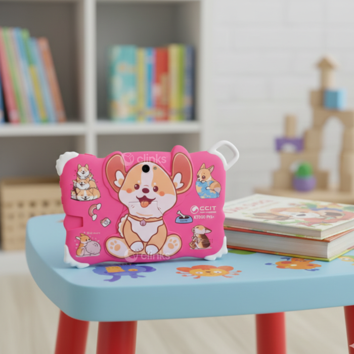 Tablet Infantil Cãozinho 7' Rosa