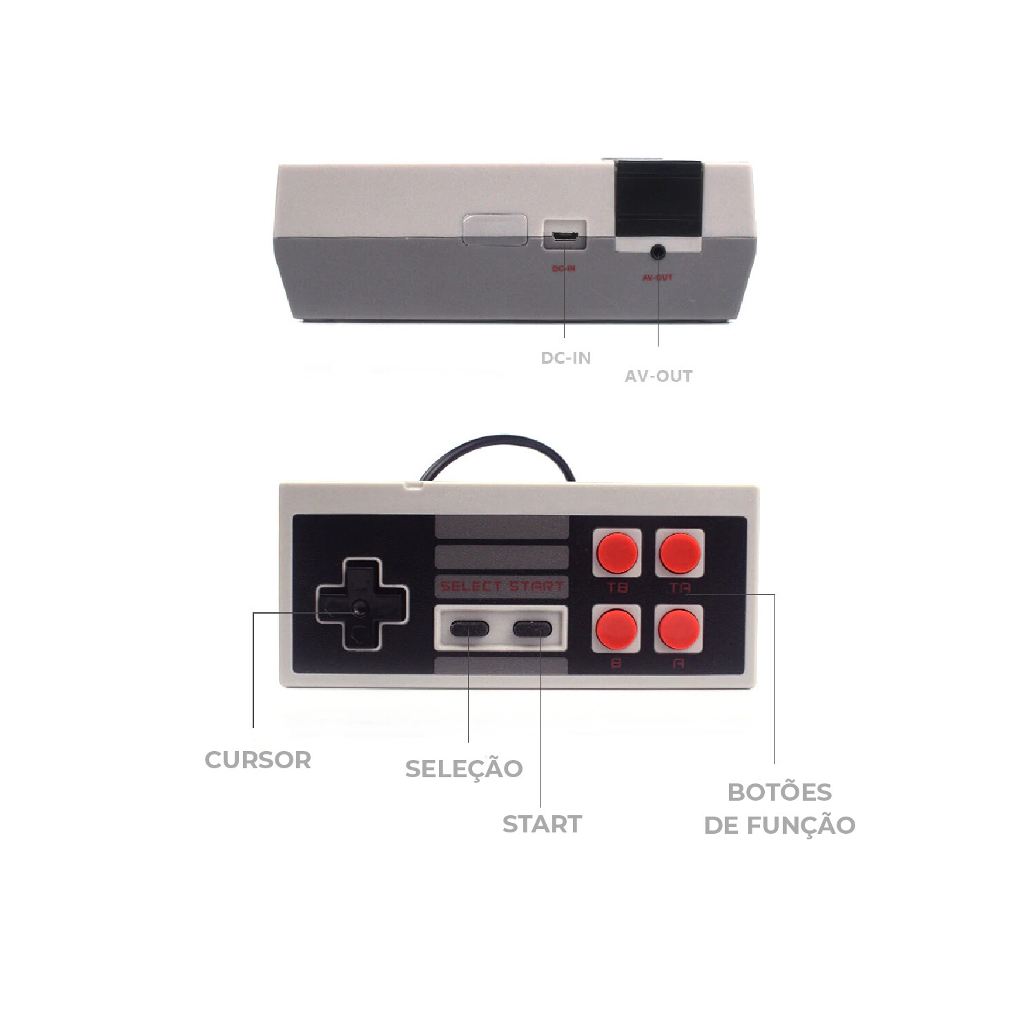 Consola Jogos Retro