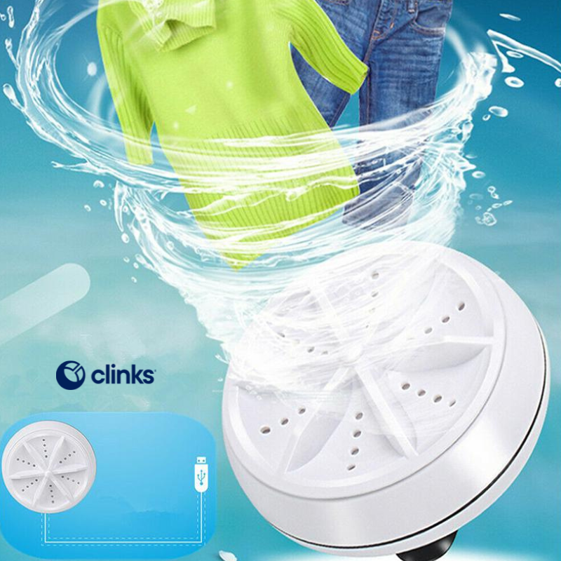 Mini Máquina de Lavar Roupa Portátil