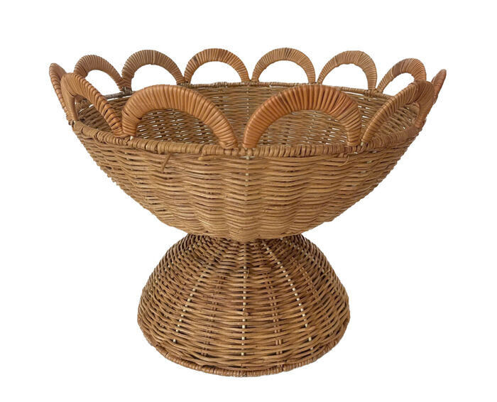 CESTA EM VIME 37X37X30cm