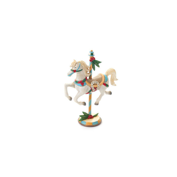 CAVALO CARROSSEL16.5X7X22 cm  CY251606