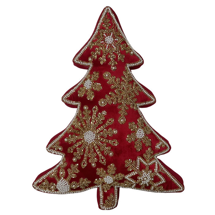 ALMOFADA PINHEIRO VERMELHO A39220 35X50cm