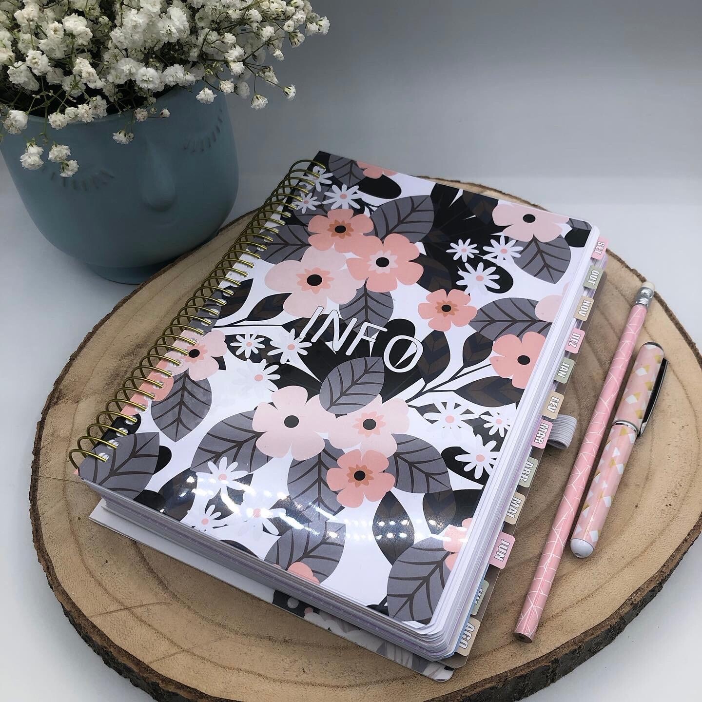 Agenda Diária Professora ou Educadora A5 - Ano Letivo 2024-2025